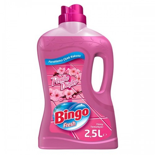 Bingo Fresh Yüzey Temizleyici Pembe Düşler 2,5 lt