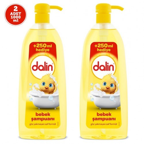 Dalin Bebe Şampuanı 1000 ml x 2 Adet