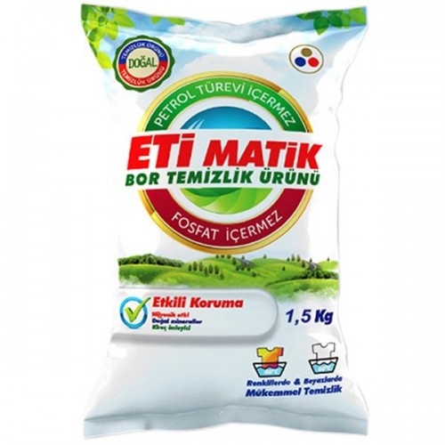 Eti Matik Çamaşır Deterjanı 1,5 Kg