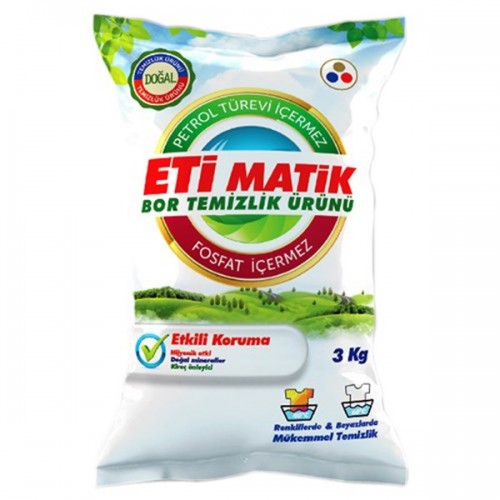 Eti Matik Çamaşır Deterjanı 3 Kg