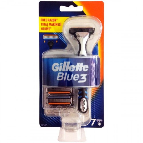 Gillette Blue3 Sistem Makine + 7 Yedek Başlık