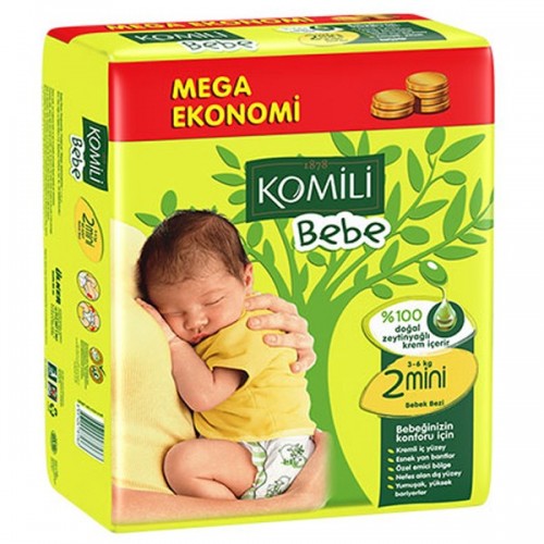 Komili Bebe Bebek Bezi Jumbo Mini  2 No 78 Li