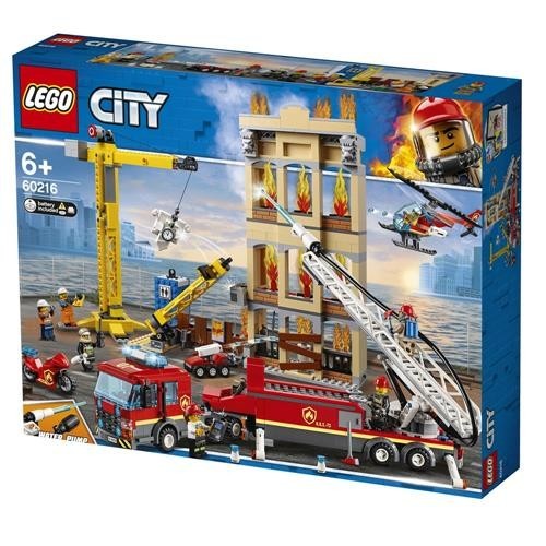 Lego City D Fire Brigade 60216