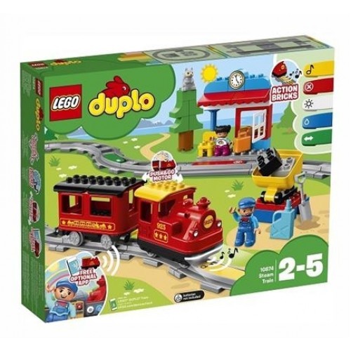 Lego Duplo Buharlı Tren 10874