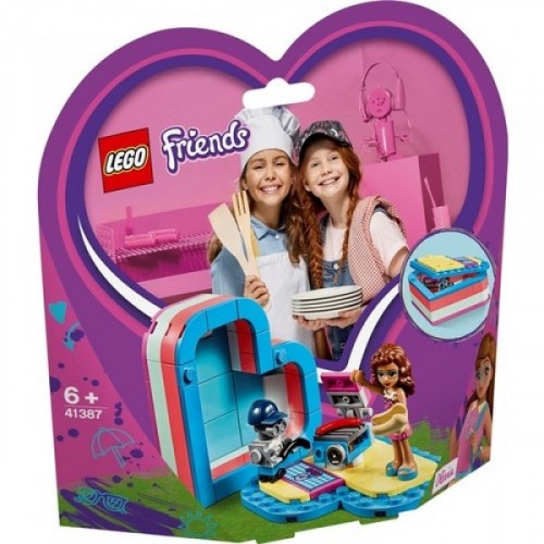 Lego Friends Stephanie'nin Yaz Kalp Kutusu 41387