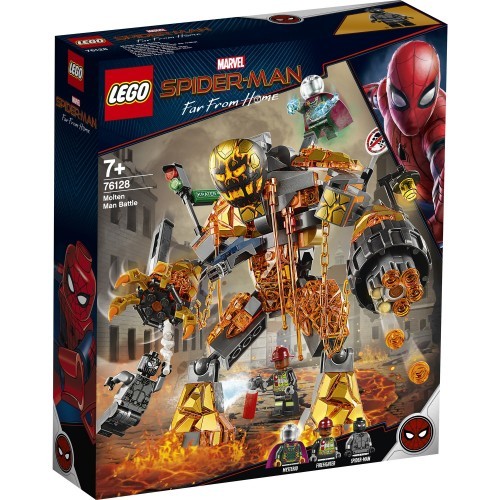 Lego Super Heroes Marvel Molten Man Savaşı 76128