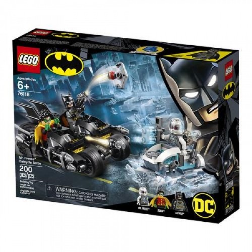 Lego Super Heroes Mr. Freeze Batcycle Savaşı 76118