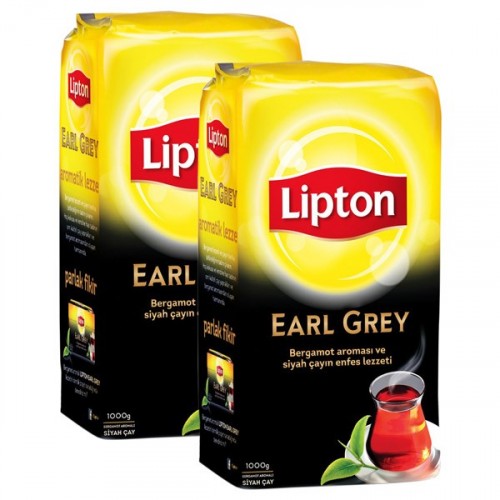 Lipton Dökme Çay Earl Grey 900 gr x 2 Adet