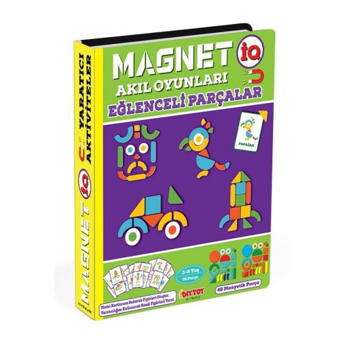 Magnetiq Akıl Oyunları -Eğlenceli Parçalar (Diy-Toy Yayınları)