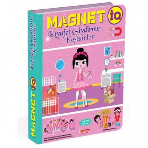 Magnetiq Kıyafet Giydirme Kostümler (Diy-Toy Yayınları)