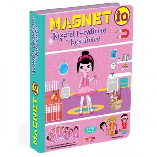 Magnetiq Kıyafet Giydirme Kostümler (Diy-Toy Yayınları)