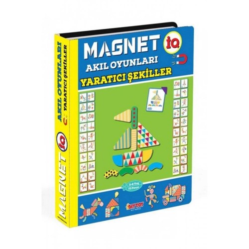 Magnetiq Hikaye Oluşturma -Yaratıcı Şekiller (Diy-Toy Yayınları)