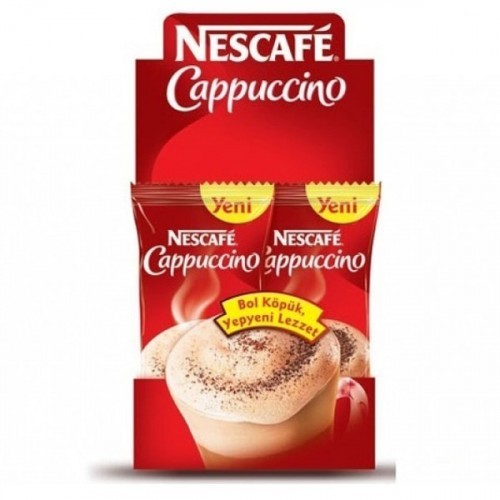 Nescafe Cappuccino Şekerli 14,5 gr x 18 Adet