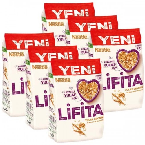Nestle Lifita Yulaf Gevreği 210 gr x 6 Adet