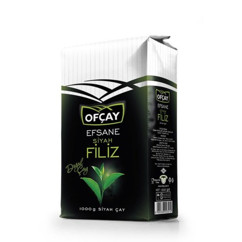 Ofçay Efsane Filiz Siyah Dökme Çay 1000 Gr