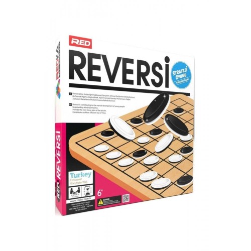 Redka Ahşap Reversi Strateji Oyunu
