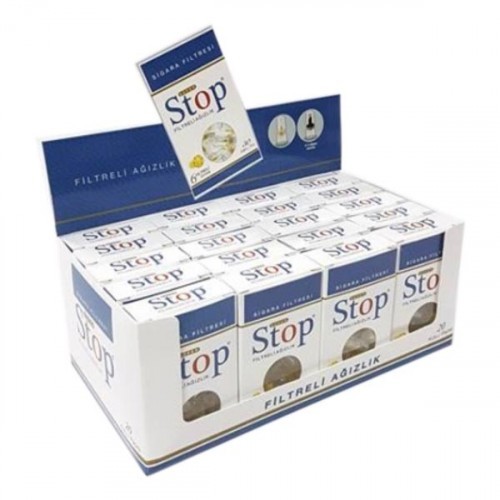 Stop Filtreli Ağızlık Normal 30 lu x 20 Adet (600 Filtre)