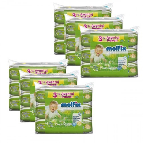 Molfix Islak Havlu Bebe Losyonlu 60 lı x 18 Adet