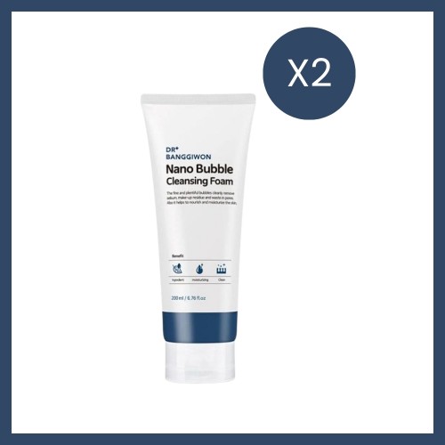 Dr. Banggiwon Nano Bubble Kabarcık Yüz Temizleme Köpüğü 200 ml x 2Adet Dr. Banggiwon Nano Bubble Kabarcık Yüz Temizleme Köpüğü 200 ml x 2Adet