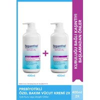 Bepanthol Sensidaily Pompalı Vücut Kremi Kuru ve Atopik Cilt 400 ml x 2 Adet