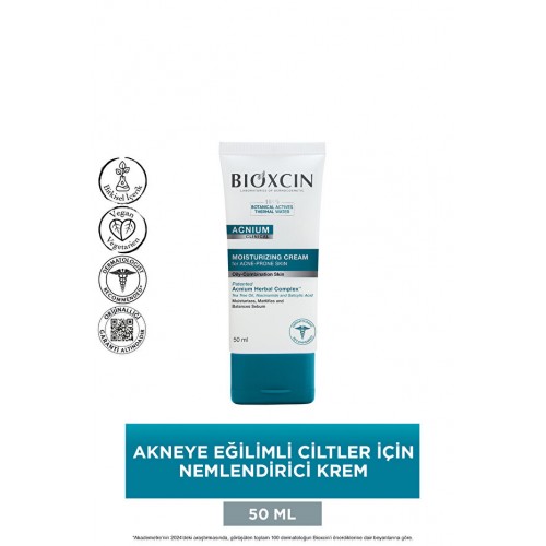 Bioxcin Acnium Sebum Dengeleyici Nemlendirci Krem 50 ml Bioxcin Acnium Sebum Dengeleyici Nemlendirci Krem 50 ml