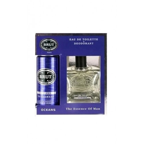 Brut Ocean 100 ml Edt + Deodorant 200 ml Erkek Bakım Seti