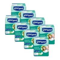 Canped Anatomik Hastabezi Normal Orta 10 lu x 8 Adet