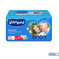 Canped Belbantlı Hasta Bezi Büyük Boy Large 30 luu