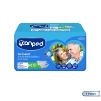 Canped Belbantlı Hasta Bezi Orta Boy Medium 30 lu