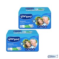 Canped Belbantlı Hasta Bezi Orta Boy Medium 60 Adet