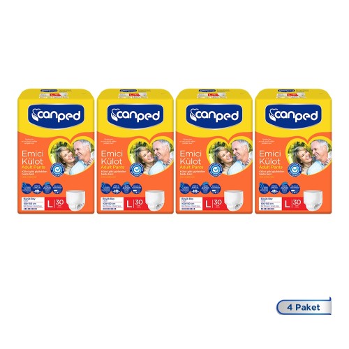 Canped Emici Külot Büyük Boy Large 120 li Canped Emici Külot Büyük Boy Large 120 li