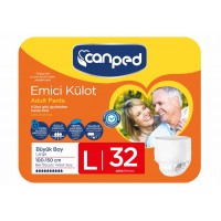 Canped Emici Külot Büyük Boy Large 32 Adet