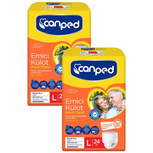Canped Emici Külot Büyük Boy Large 48 li