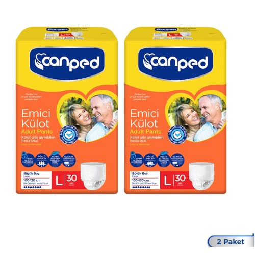 Canped Emici Külot Büyük Boy Large 60 Adet
