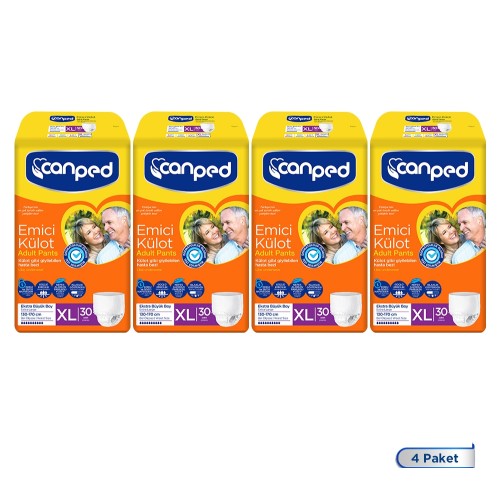 Canped Emici Külot Extra Büyük Boy Large 120 li Canped Emici Külot Extra Büyük Boy Large 120 li
