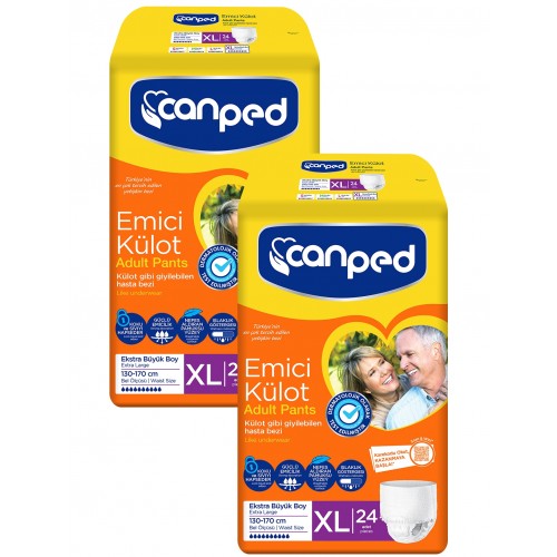 Canped Emici Külot Extra Büyük Boy Large 48 li
