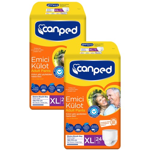 Canped Emici Külot Extra Büyük Boy Large 48 li