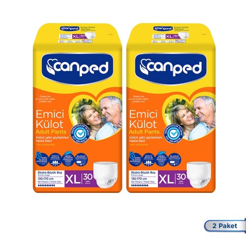 Canped Emici Külot Extra Büyük Boy Large 60 Adettt