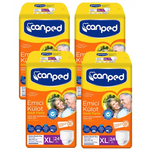 Canped Emici Külot Extra Büyük Boy Large 96 lı