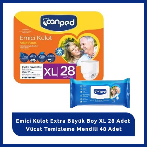 Canped Extra Büyük Boy Hijyen Seti