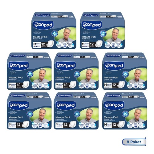 Canped Mesane Pedi Erkek 12 li x 8 Adet Canped Mesane Pedi Erkek 12 li x 8 Adet