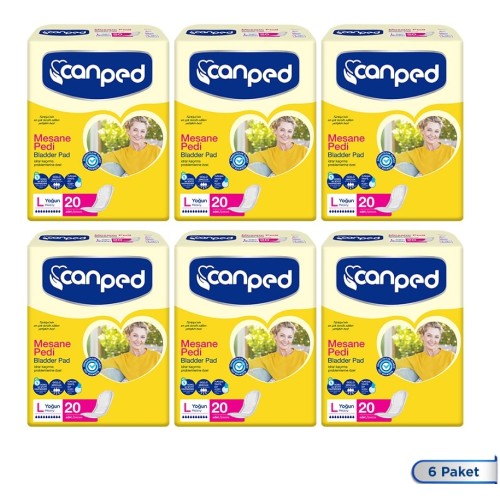 Canped Mesane Pedi L Beden Yoğun 120 Lı Canped Mesane Pedi L Beden Yoğun 120 Lı