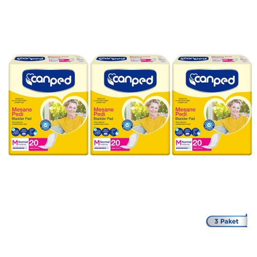 Canped Mesane Pedi Normal M Beden 60 Adet Canped Mesane Pedi Normal M Beden 60 Adet