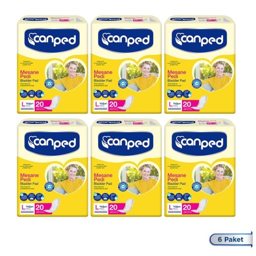 Canped Mesane Pedi Yoğun L Beden 120 li Canped Mesane Pedi Yoğun L Beden 120 li