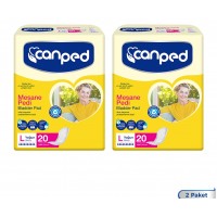 Canped Mesane Pedi Yoğun L Beden 20 Adet x 2 Adet