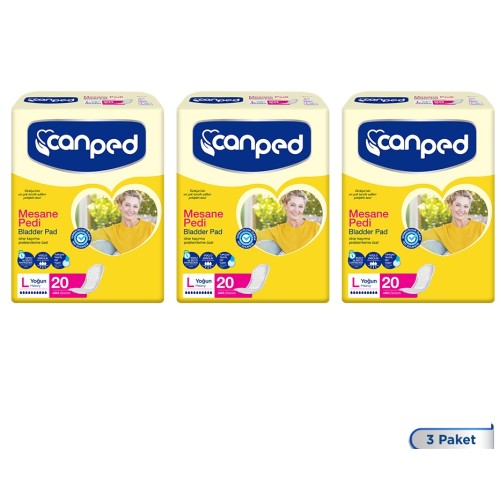 Canped Mesane Pedi Yoğun L Beden 60 Adet