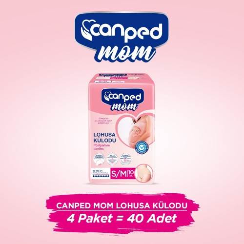 Canped Mom Lohusa Külodu S/M 10 lu x 4 Adet Canped Mom Lohusa Külodu S/M 10 lu x 4 Adet