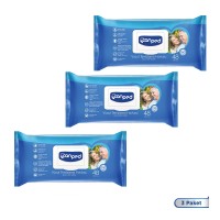 Canped Vücut Temizleme Mendili 48 li x 3 Adet (144 Yaprak)