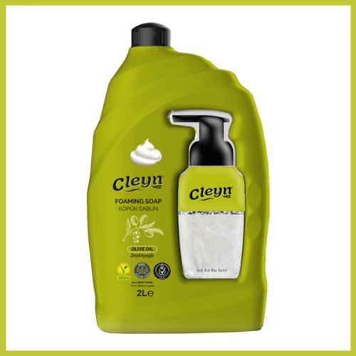 Cleyn Zeytinyağlı Köpük Sabun 2 Litre Cleyn Zeytinyağlı Köpük Sabun 2 Litre