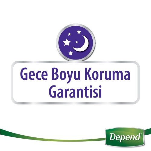 Depend Emici Külot Kadın Extra Büyük 9 lu x 6 Adet Depend Emici Külot Kadın Extra Büyük 9 lu x 6 Adet